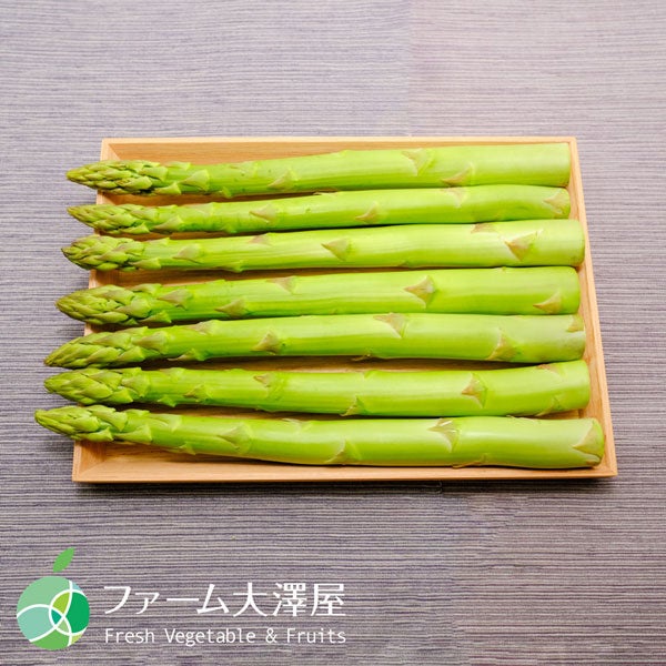 ファーム大澤屋 極太アスパラガス 3L 約2kg(30本): 全農長野