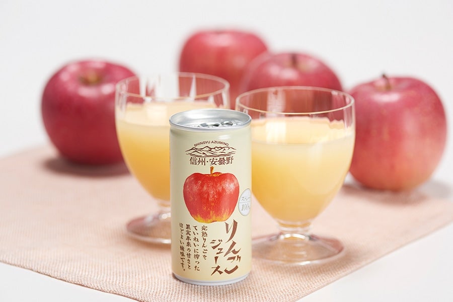 産地直送 通販 お取り寄せゴールドパック 信州・安曇野りんごジュース (190g×30本)×1箱【農林水産大臣賞受賞】: 全農長野  僕らはおいしい応援団|ＪＡタウン