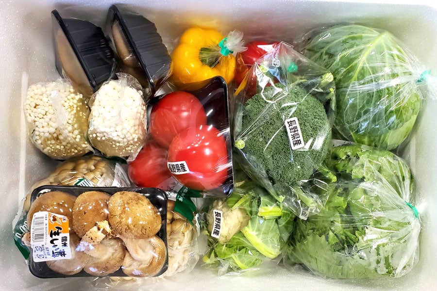 アグリンフレッシュ 旬のおまかせ野菜BOX 約7kg(8-10種) 9月12日