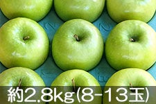 島田フルーツ農園 グラニースミス 約2.8kg(8-13玉) 11月5日以降発送