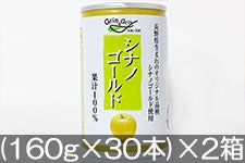 長野興農 シナノゴールドりんごジュース (160g×30本)×2箱