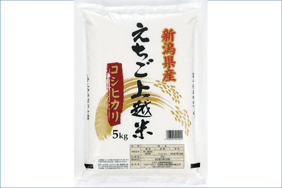 5kg　令和５年産:　新米】新潟県産コシヒカリ　通販　お取り寄せ　えちご上越米　ハロー！！ＪＡ全農にいがた|【ＪＡタウン】産地直送