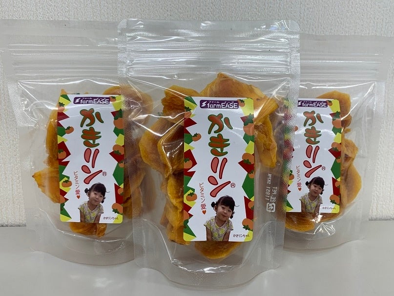 お取り寄せ】 佐渡産フローズンフルーツ 甘い柿 5個入 farmEASE 新潟県産 生産者直送 送料無料お中元ギフトにも
