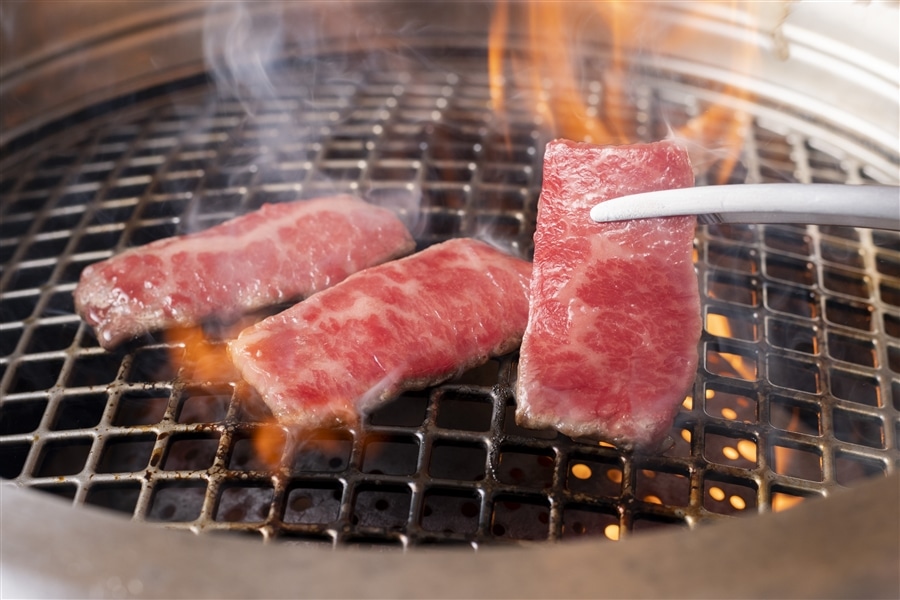 牛魚女山☆ とやま和牛 酒粕育ち（肩ロース肉）焼肉 500g: 『越中自慢』|【JA