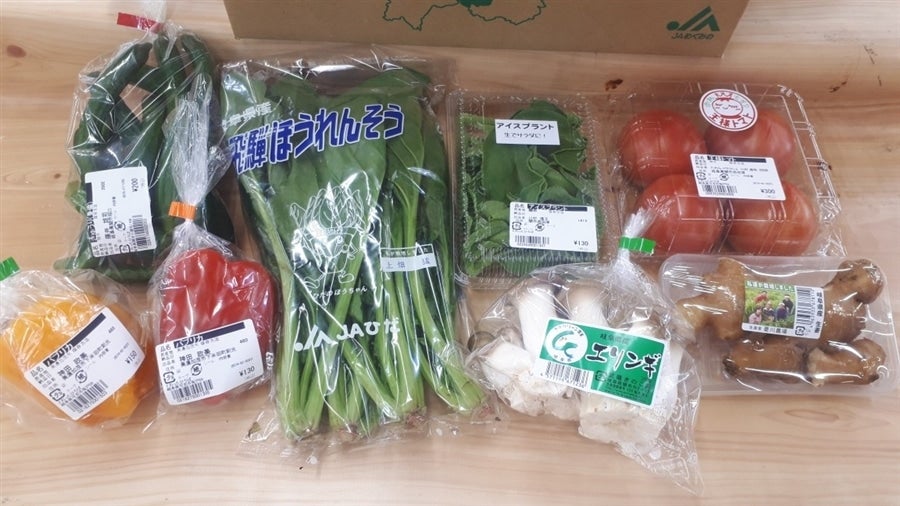 ※詰め合わせイメージ 1箱8品以上の「旬」のお野菜!