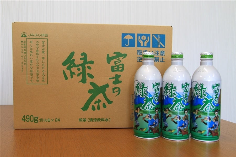 「富士の緑茶」ボトル缶ドリンク24缶入り ＪＡふじ伊豆
