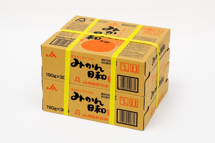 2箱】静岡みかん飲料「みかん日和」（果汁70％）1箱30缶×2箱