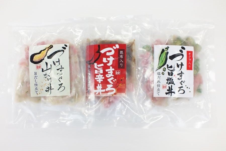 まぐろ惣菜丼詰合せ【石原水産】:　通販　しずおか『手しお屋』|【ＪＡタウン】産地直送　お取り寄せ