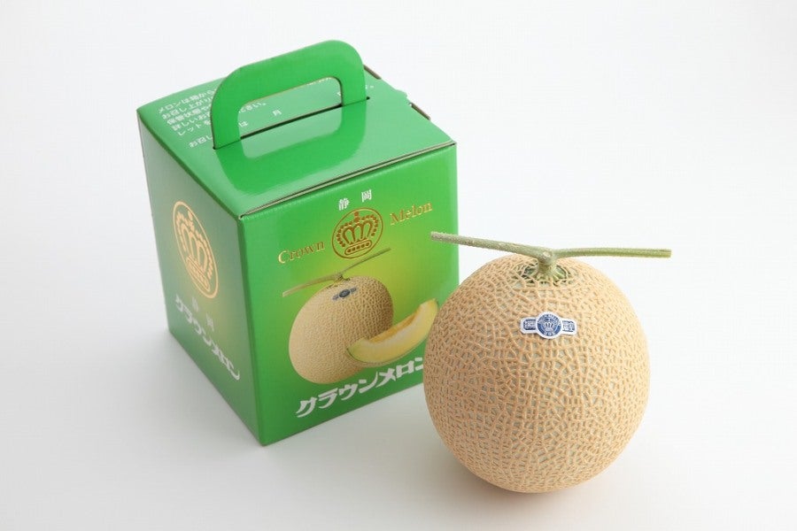 産地直送 通販 お取り寄せ【農家応援】静岡県産マスクメロン「クラウンメロン」1玉化粧箱入: しずおか『手しお屋』|ＪＡタウン