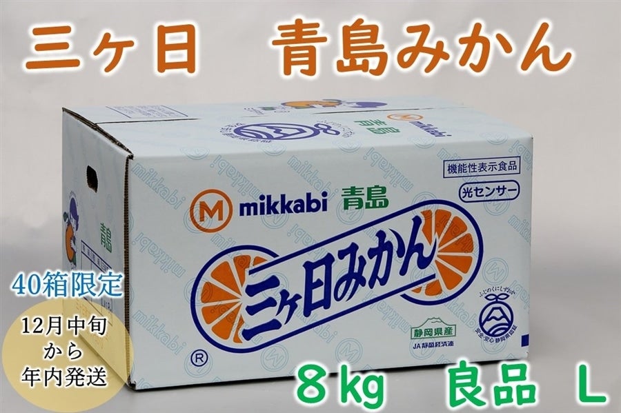 産地直送 通販 お取り寄せ三ヶ日青島みかん（良品）L 8kg: しずおか『手しお屋』|ＪＡタウン