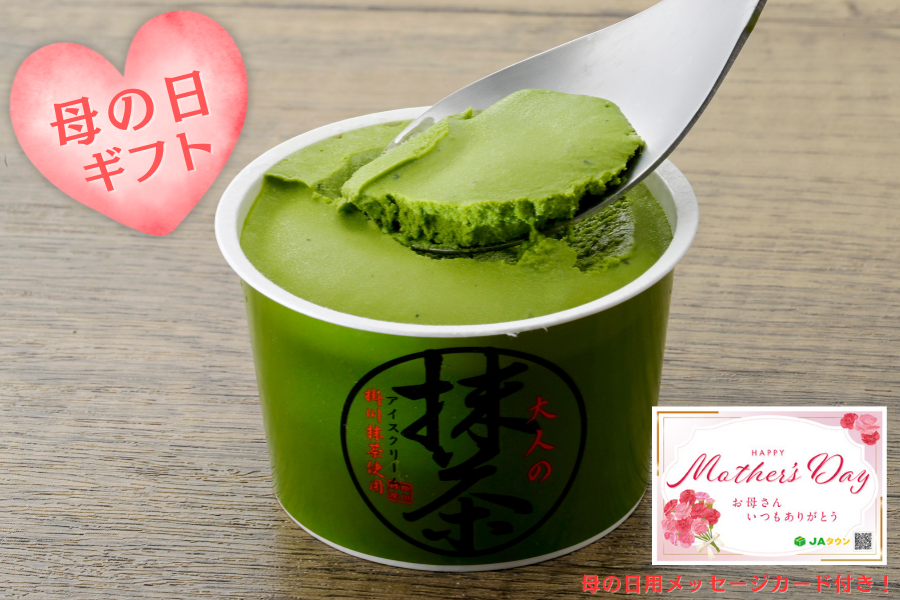 母の日】抹茶アイス 100ml×6個セット JA掛川市: しずおか『手しお屋