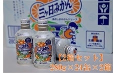 【２箱同梱】三ヶ日 青島みかん缶ジュース（100%ストレートジュース）