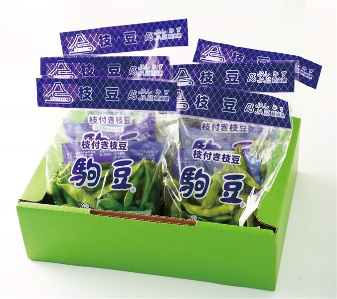 枝豆 駒豆 約180g×6パックセット: JAしみずアンテナショップきらり