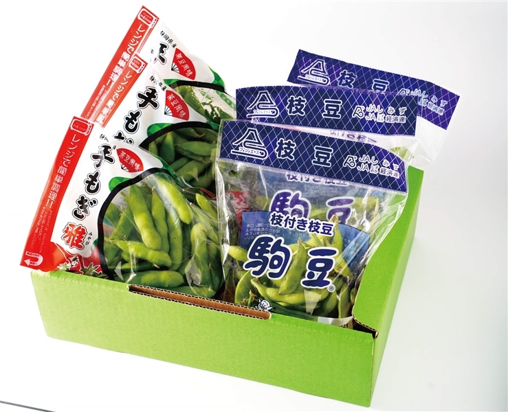 父の日】枝豆食べ比べセット(2種×各3袋): JAしみずアンテナショップ