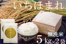 無洗米いちほまれ5Kg×2＿福井県産＜令和5年産＞