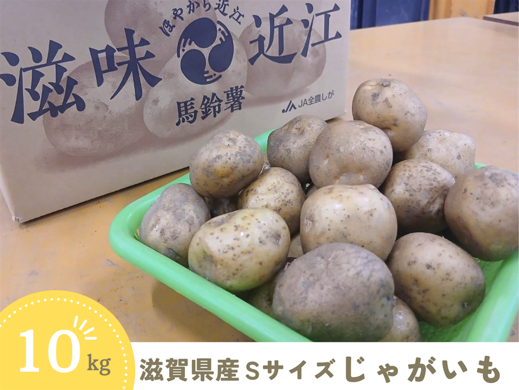 品種が選べる】滋賀県産じゃがいも Sサイズ 約10kg: 近江の味彩|【JA