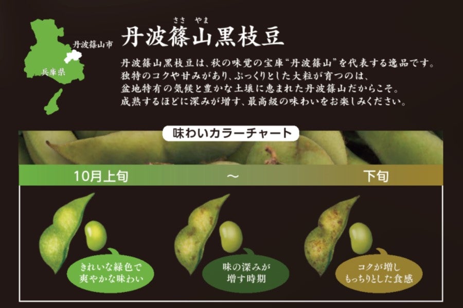 予約】丹波篠山黒枝豆（業務用バラ 約5kg） ※お客様送料負担0円