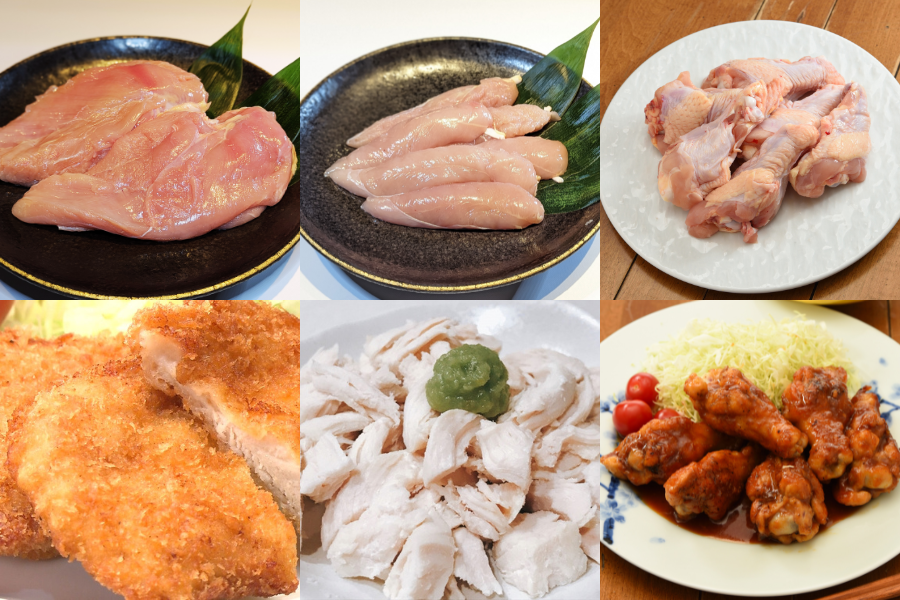 播州百日どり お得セット（むね・ささみ・手羽元） 計3kg ～夏のJA