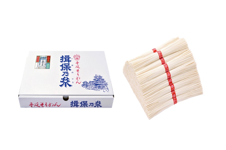 揖保乃糸」上級品（30把）【家庭用・簡易包装】ZS30P: あつめて、兵庫