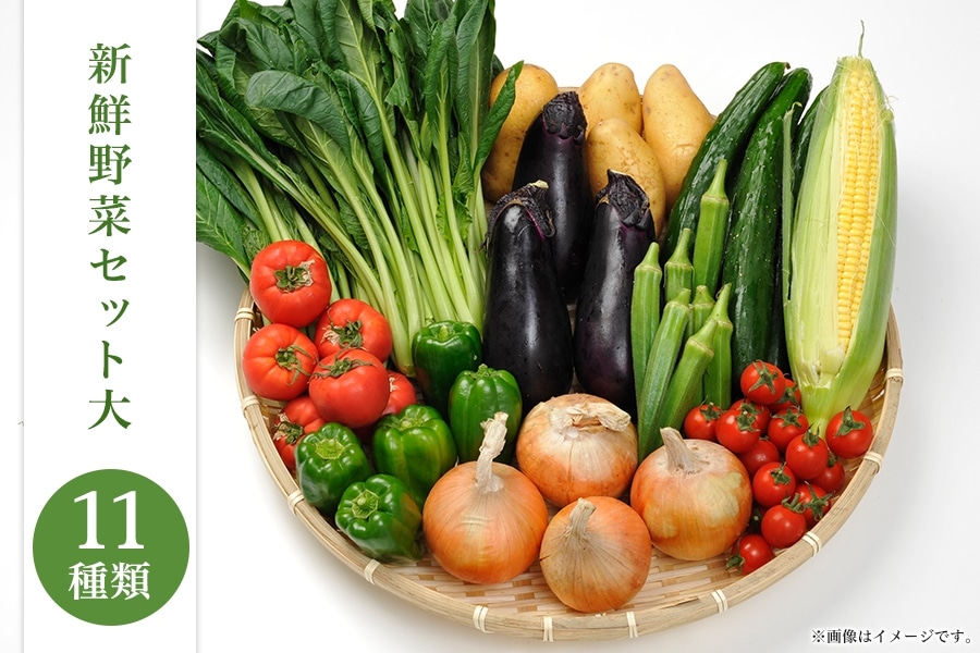 お中元】新鮮野菜セット大（11種類） │早割│: あつめて、兵庫