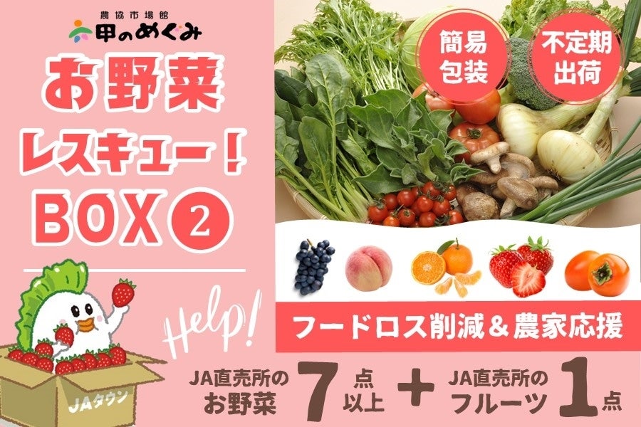 お野菜レスキュー！BOX②（六甲のめぐみ）:　あつめて、兵庫。|【ＪＡタウン】産地直送　通販　お取り寄せ