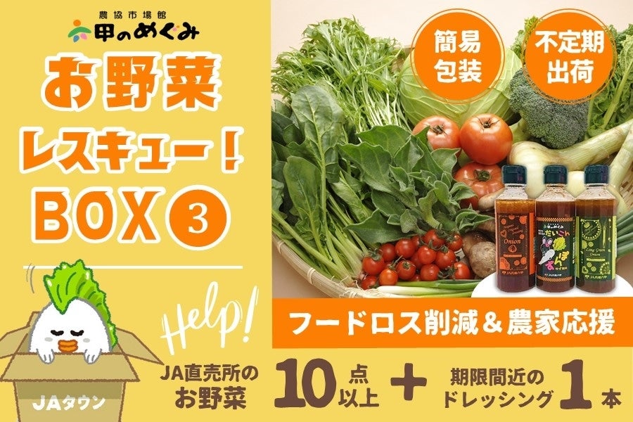 お野菜レスキュー！BOX③（六甲のめぐみ）:　あつめて、兵庫。|【ＪＡタウン】産地直送　通販　お取り寄せ
