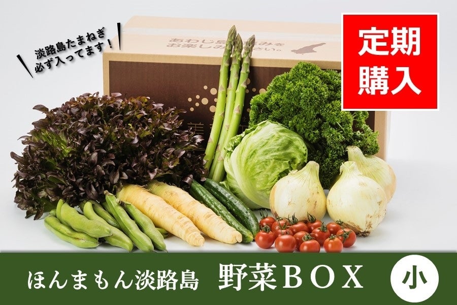 【定期便】◆美菜恋来屋◆ほんまもん淡路島野菜BOX(小)