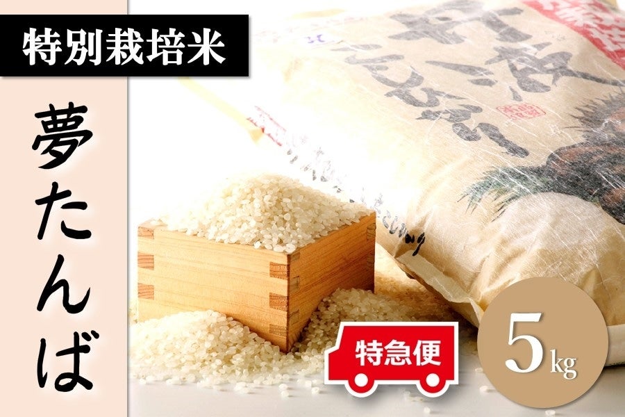 【楽ギフ_のし宛書】 特急便】特別栽培米コシヒカリ『夢たんば』（5㎏）: あつめて その他