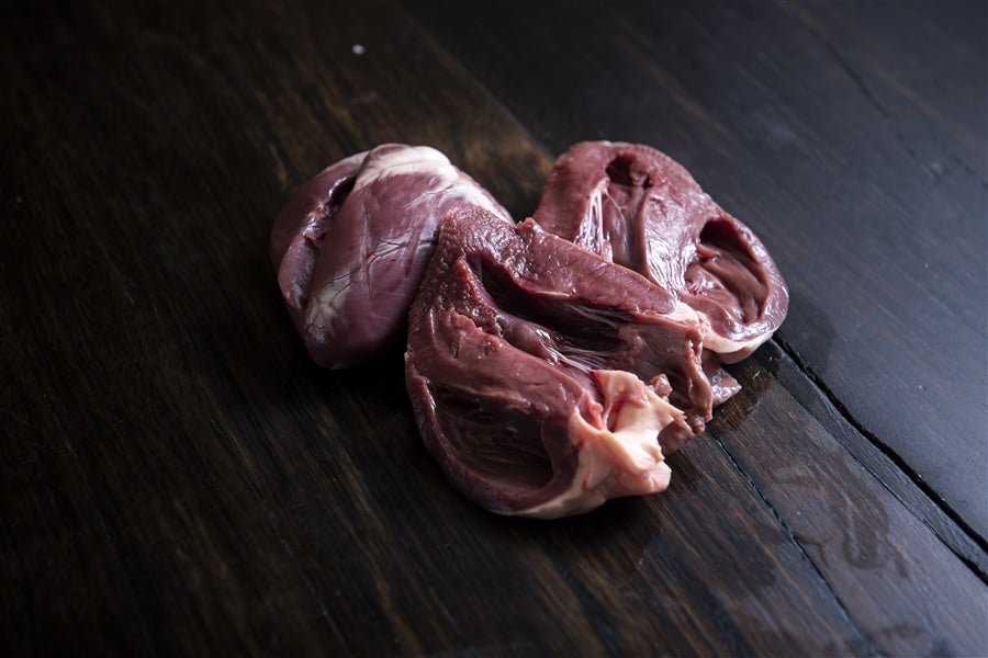 （お得な特別割引価格） 兵庫県産鹿肉 鹿ハツ ブロック 1000g EXX ジビエ シカ肉 その他