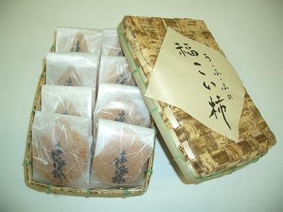 ☆あんぽ柿60ｇ×８個（竹かご入）: 和歌山発！！ふるさとの便り|【ＪＡ