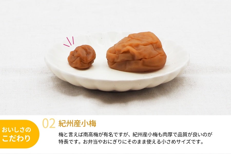 紀州産小梅 あまみのこつぶ 塩分6％ 500g: JA紀南|【JA