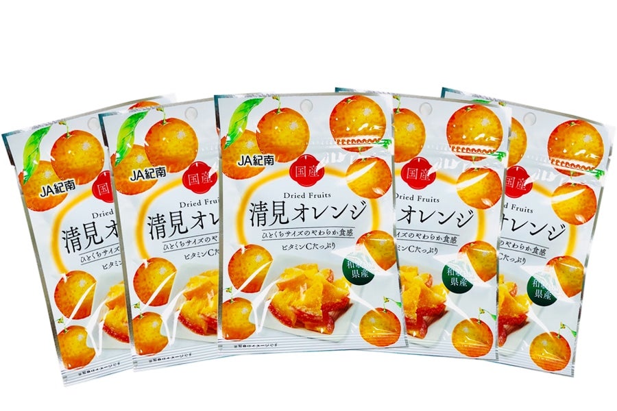 通販　ＪＡ紀南|【ＪＡタウン】産地直送　お取り寄せ　ドライフルーツ清見オレンジ　5袋: