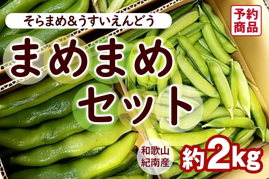 産地直送 通販 お取り寄せまめまめセット そらまめ 紀州うすい ウスイエンドウ 計2kg ja紀南 jaタウン 産地直送 通販 お取り寄せまめまめセット そらまめ 紀州うすい ウスイエンドウ 計2kg ja紀南 jaタウン