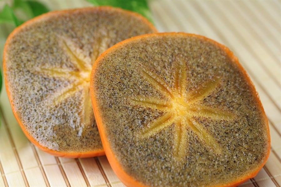 産地直送 通販 お取り寄せ手平農園 紀の川市産 果肉が黒い柿 めっけもん広場 ｊａタウン