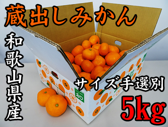 【戎農園】和歌山県下津の蔵出しみかん 約5kg 【サイズ手選別】(ながみね)