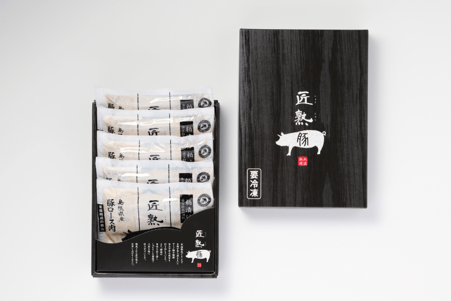 お中元】 匠熟豚ロース使用粕漬 100g×5: しまね・うまいもんくらぶ