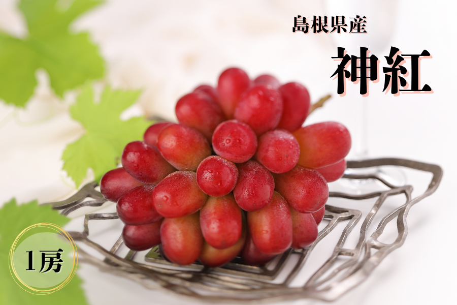 島根県産 神紅（シンク） 1房【リメンバー夏01】: しまね・うまいもん