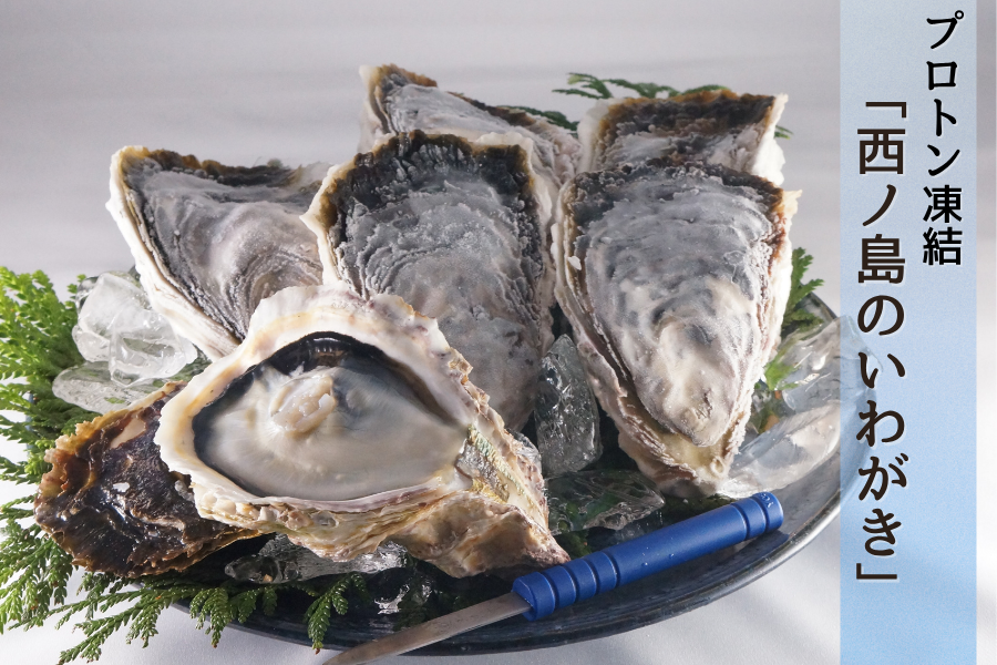 プロトン凍結「西ノ島のいわがき」SSサイズ10個入