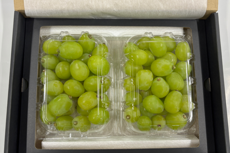 島根県産シャインマスカット 300g粒パック×2: しまね・うまいもん