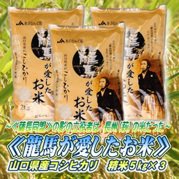 米/穀物令和4年度 山口県産 コシヒカリ 精米15㎏