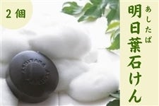 母の日【お野菜せっけん】鏡を見るのが楽しくなる♪明日葉(あしたば)石けん<２個入り>