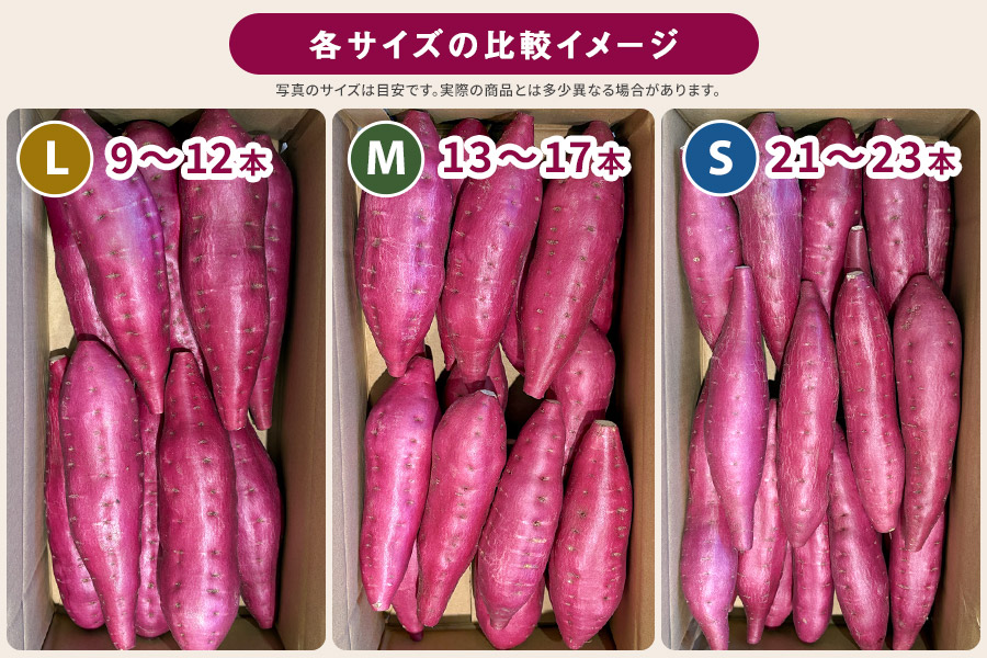 徳島県産さつまいも「鳴門金時」約6kg（3kg×2箱）Sサイズ: 新鮮大好き