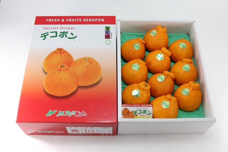 徳島県産ハウスデコポン 3kg化粧箱（8～10玉）【無加温】: 新鮮大好き