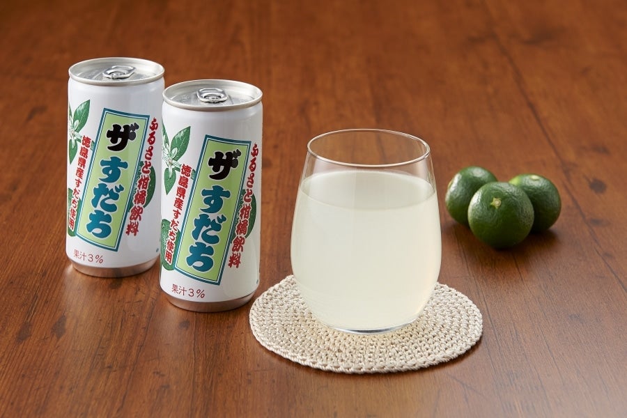 （イメージ）徳島県産すだちから生まれた、徳島県を代表する飲料です。