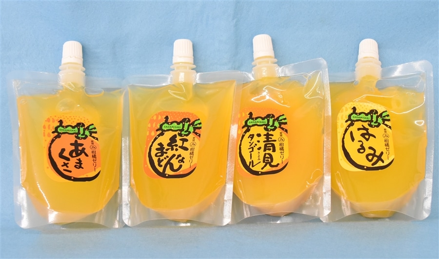 ゼリー10】「飲むゼリー4種セット」（ゼリー飲料165g×4種＝計