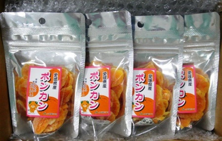 ＪＡ愛媛たいき　ドライフルーツポンカンセット（５０ｇ ×４ 袋）