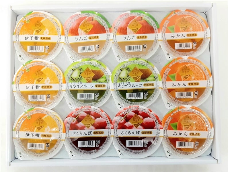 敬老の日】「まるごと果樹園ゼリーセット」（120g×5種計12個入り