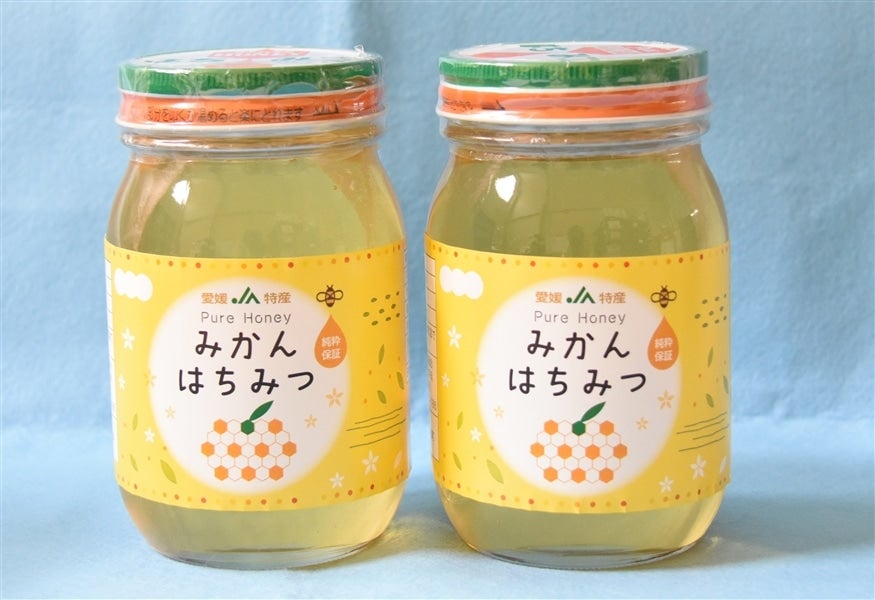 【非加熱、純粋はちみつ】希少蜂蜜 みかん蜜600g×2本 1200g