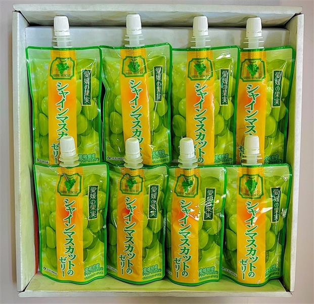 週末限定★大幅お値下げ！オレリー12点セット お中元】 愛媛の果実「シャインマスカットのゼリー」（ゼリー飲料