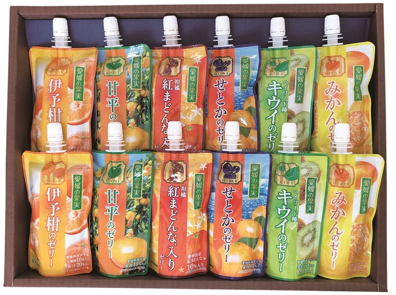愛媛の果実5箱】「愛媛の果実」飲むゼリー詰め合わせ（ゼリー飲料